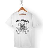 Motorhead Logo Everythıng Else Erkek Tişört - Beyaz - Renkli