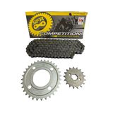 MOTORKİT MK CG PERFORMANSLI ZİNCİR DİŞLİ SETİ - ÖN 17T + ARKA 32T + SFR ZİNCİR 428H x 110L CG - KUBA ÇİTA