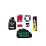 MOTORKİT MK HONDA ACTİVA 125 ASK ÖN + ARKA BALATA + HAVA FİLTRESİ + MOTUL SCOOTER EXPERT YAĞ + BALATA SPREYİ