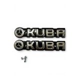 MOTORKİT MK KUBA CG MOTOSİKLET DEPO YAZISI SİYAH SAĞ SOL İKİ TARAF İÇİN (4 TANE VİDASI DAHİLDİR)