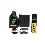 MOTORKİT MK MONDİAL DRİFT L ÖN + ARKA BALATA TAKIMI + HAVA FİLTRESİ + MOTUL 5100 YAĞ + BALATA SPREYİ BAKIM SETİ