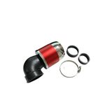 MOTORKİT MK MOTOSİKLET PERFORMANSLI AÇIK HAVA FİLTRESİ MODİFİYE KIRMIZI 35/38/40/42/44/46mm UNİVERSAL - SCOOTER - CG - CUB - KUBA ÇİTA