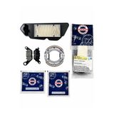 MOTORKİT MK TVS JÜPİTER 125 ORJİNAL ÖN BALATA + ARKA BALATA TAKIMI + HAVA FİLTRESİ BAKIM SETİ