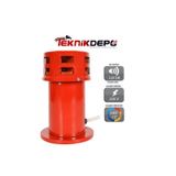 Motorlu Siren 120 Db Metal Kasa