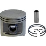 Motorlu Testere Piston Segman Husqvarna 371/372/2171/2071/50MM Çift Segman - Açık Gri - MOTORLU TESTERE PİSTON SEGMAN