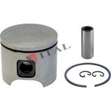 Motorlu Testere Piston Segman Husqvarna 55/46MM Alp - Açık Gri