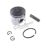 Motorlu Testere Piston Segman Seti 34 Mm 2500 Tüm Modeller Gri