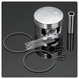 Motorlu Testere Piston Segman Seti 45 Mm Tüm Modeller 5200 Gri