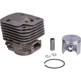 Motorlu Testere Silindir Piston Husqvarna 268 Veta Nikasil - Gri