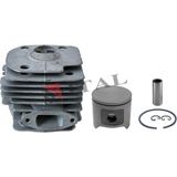 Motorlu Testere Silindir Piston Husqvarna 365/2165 48 mm Ital - Gümüş