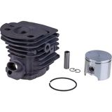 Motorlu Testere Silindir Piston Husqvarna 55/46 mm Nikasil Veta - Çok Renkli