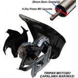 Motorlu Tırpan Çapa Aparatı 26 mm Kare Şaft