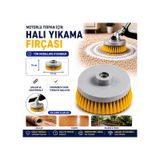 Motorlu Tırpan Halı Yıkama Fırçası Tüm Modellere Uygundur