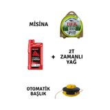 Motorlu Tırpan Seti Misina-Yağ-Başlık