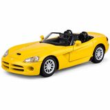MOTORMAX 1:18 2003 Dodge Viper SRT-10 Model Araba, Koleksiyonluk Diecast Lüks Spor Araç Modeli, Detaylı Metal Oyuncak ve Sergileme Arabası MM-73137