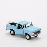 Motormax 1:24 1978 Ford Bronco Diecast Model Araba Mavi
