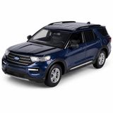 MOTORMAX 1:24 2022 Ford Explorer XLT Model Araba, Koleksiyonluk Diecast SUV Araç Modeli, Detaylı Metal Oyuncak ve Sergileme Arabası MM-79378 (MAVİ)