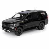MOTORMAX 1:24 2025 Chevy Tahoe Z71 Model Araba, Koleksiyonluk Diecast SUV Araç Modeli, Detaylı Metal Oyuncak ve Sergileme Arabası MM-79392 (SİYAH)