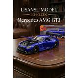 Motormax 1:24 Mercedes-AMG GT3 Model Araba - Metal Diecast - Lacivert