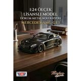 Motormax 1:24 Mercedes-AMG GT3 Model Araba - Metal Diecast - Siyah