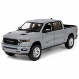 MOTORMAX 1:27 2019 Ram 1500 Crew Cab Laramie Model Araba, Koleksiyonluk Diecast Pickup Araç Modeli, Detaylı Metal Oyuncak ve Sergileme Arabası MM-79357 (GRİ)