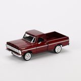 Motormax 1969 Ford F100 Pickup Diecast Model Araba Bordo