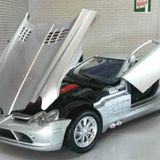 MotorMax Mercedes SLR Mclaren 1/24 Gri Model Araba