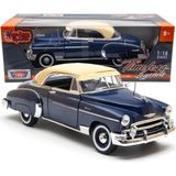 Motormax Motor Max 1:18 1950 Chevy Bel Air Diecast Model Araba Mavi