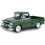 Motormax Motor Max Koleksiyon 1 / 24 Ölçek 1958 Gmc 100 Pickup Model Metal Araba Yeşil