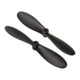 Motorobit 49MM Mini Drone Pervane Seti Fırçasız Motorlar İçin Siyah 2 Kanatlı Pervaneler