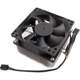 Motorobit 80X80X54MM Soğutuculu Fan - Işlemci Fanı - Siyah