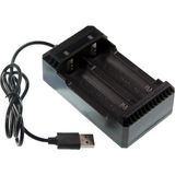 Motorobit Li-Ion USB 18650/22650/26650 3.7V Pil Şarj Aleti 2'li - 1 Adet