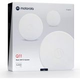 Motorola Q11 Mesh Wifi 6 Yönlendirici 3'lü Paket | Hızlı, Güvenilir Wifi, Hızlı Kolay Kurulum, Otomatik Güvenlik, Ebeveyn Denetimleri, Gelişmiş Motosync Uygulaması | Rou'nun Yerine Geçer...