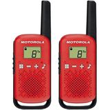 Motorola TLKR-T42 Kırmızı Pilli Ekonomik Paket PMR El Telsizi