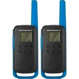 Motorola TLKR-T62 Pmr 2'li El Telsizi Mavi