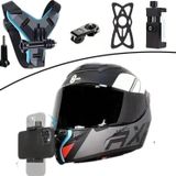 Motorsiklet Kask Önü Takılan Telefon Tutucu Aksiyon Kamerası Takılabilen Aparat (2818)