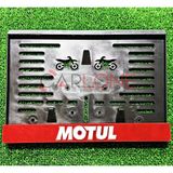 Motorsiklet Plakalık Motul Lazer Kesim 3D Kabartmalı Model Motor Plakalığı