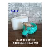 Motorsiklet Saksı Silikon Kalıp (S719)