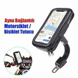 Motorsiklet Su Geçirmez Telefon Kılıfı Telefon Tutucu 7 İnç XL