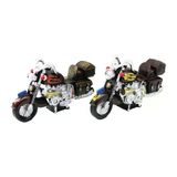 Motorsiklet Vintage Dekoratif Biblo - Kumbara Renkli 25Cm Reçine (4915)