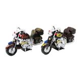 MOTORSİKLET VİNTAGE DEKORATİF BİBLO - KUMBARA RENKLİ 25CM REÇİNE (5264)