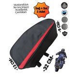 MOTORSİKLET YAN KORUMA DEMİRİ AVADANLIK ÇANTALARI 1900 DENYE (Siyah)