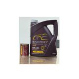 Motorx 2025 5W30 Energy Premium Ester 5lt Motor Yağı ve Güçlü Motor Temizleme Ilacı Seti