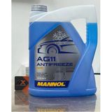 Motorx 2025 Üretimli Mannol Yüksek Performanslı Donmayan Formül Hazır Kullanım Mavi Antifriz 5l -40 +125°C - .