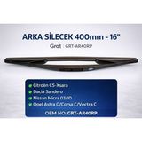 Motorx Arka Silecek 400MM 16\'\' C5 Xsara Sandero Micra Astra G Corsa C Vectra C GRT-AR40RP - . - 106