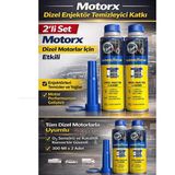 Motorx Dizel Enjektör Temizleyici Yakıt Katkısı 2X300 Ml 2’Li Set Motorx