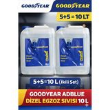 Motorx Ultra Performans Adblue Dizel Egzoz Sıvısı 10 Litre 5+5=10 Lt 2 Li Set