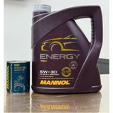 Motorx Yüksek Performanslı 2025 Üretimli 5W30 Energy 7511 Motor Yağı 5l ve Molibden Additive 9991 Itici Ses Giderici Katkısı