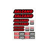 MOTOSEPETİM SALCANO BİSİKLET KADRO STİCKER SETİ 01