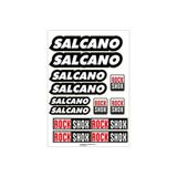 MOTOSEPETİM SALCANO BİSİKLET KADRO STİCKER SETİ 02